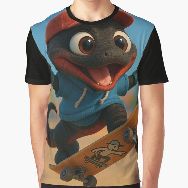 Skater Mud Snake 2 by Sillytoe T-Shirts, Hoodie, Sweatshirt | BlankRebels.com (Image 1)
