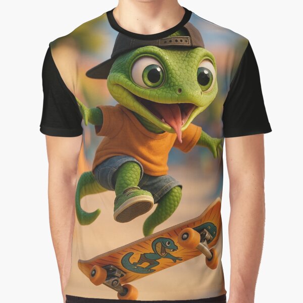 Skater Parrot Snake by Sillytoe T-Shirts, Hoodie, Sweatshirt | BlankRebels.com (Image 1)