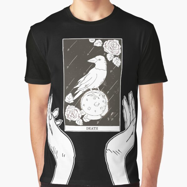 Tarot Card - Major Arcana - Death - Hands by Annalee Beer T-Shirts, Hoodie, Sweatshirt | BlankRebels.com (Image 1)