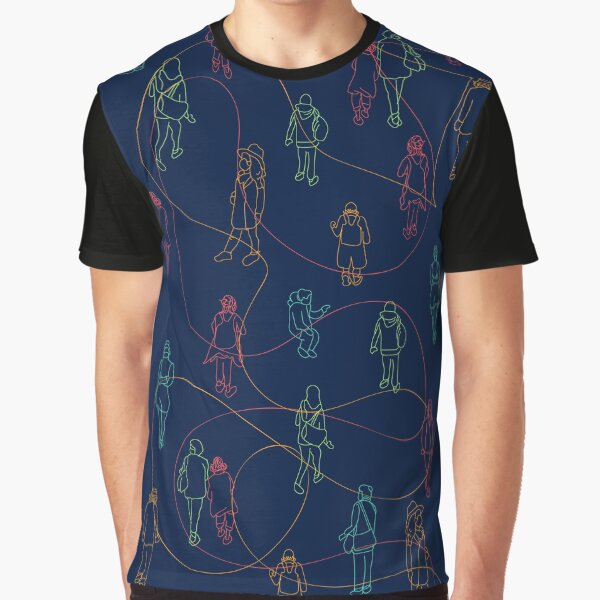 doodle people around the city by joysdart T-Shirts, Hoodie, Sweatshirt | BlankRebels.com (Image 1)