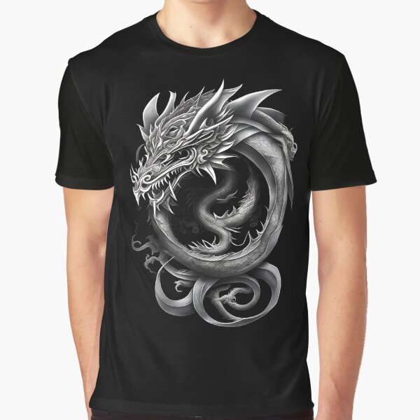 chinese dragon log by basitcv T-Shirts, Hoodie, Sweatshirt | BlankRebels.com (Image 1)