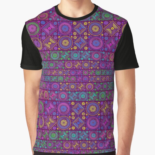 Floral Enigma Tiled by PanicDay T-Shirts, Hoodie, Sweatshirt | BlankRebels.com (Image 1)