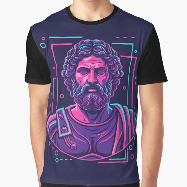 Vaporwave Apollo Bust – Neon Purple Greek God Statue by PunchDrop T-Shirts, Hoodie, Sweatshirt | BlankRebels.com (Image 1)