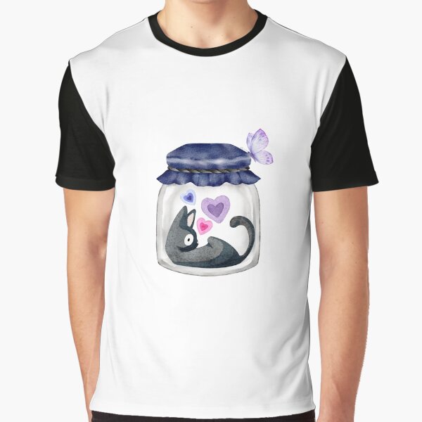 Black Cat Halloween Merch & Gifts for Sale by Playful Strokes pom@pom T-Shirts, Hoodie, Sweatshirt (Image 1)