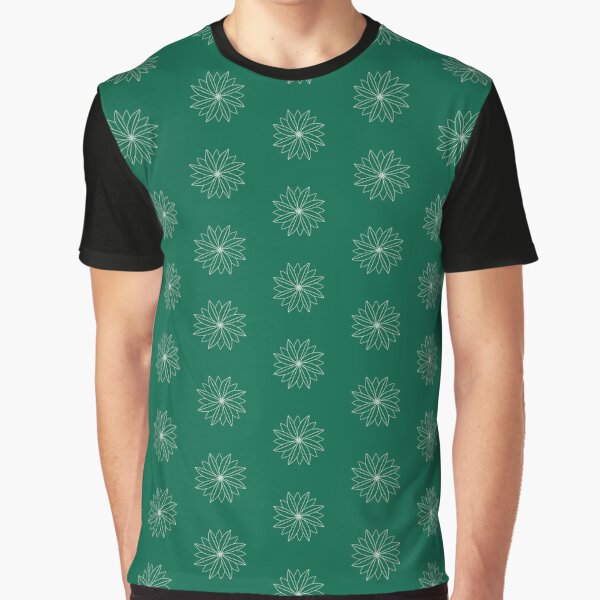Minimal Flower 13 in Emerald by MinimalStudio T-Shirts, Hoodie, Sweatshirt | BlankRebels.com (Image 1)