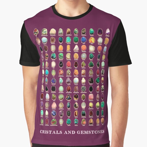 Crystals Gemstones. HIGH DEFINITION T-Shirts, Hoodie, Sweatshirt