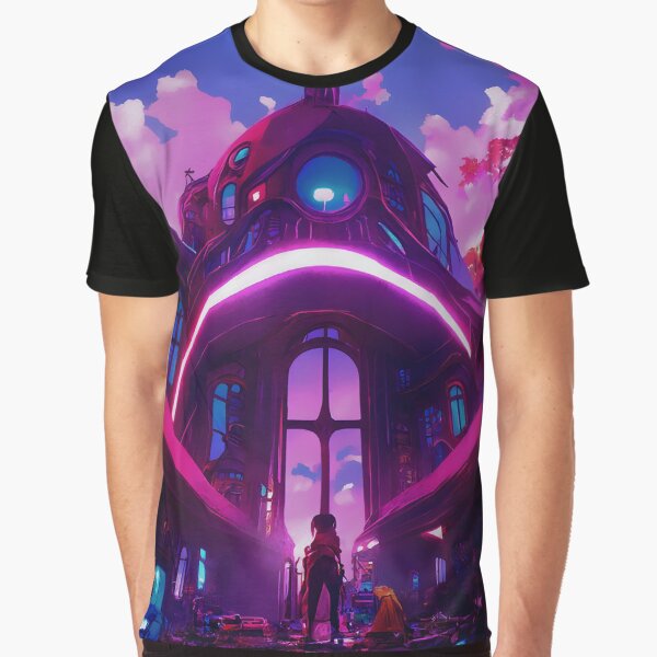 Anime Cyberpunk Mansion T-Shirts, Hoodie, Sweatshirt
