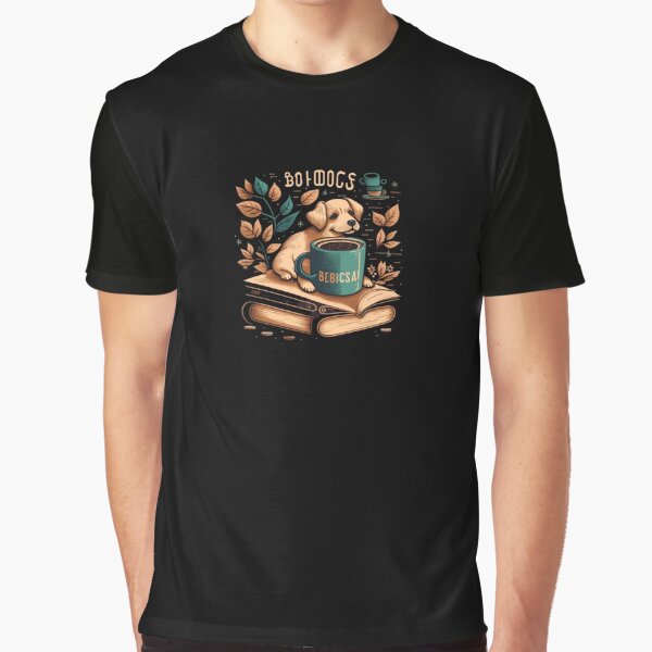 Books And Coffee And Dogs And Social Justice by Urban Aesthetics T-Shirts, Hoodie, Sweatshirt | BlankRebels.com (Image 1)