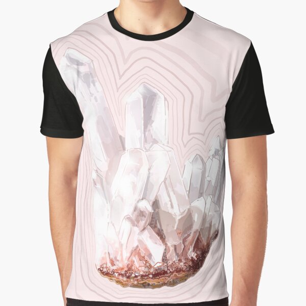 Rose Quartz Crystal by ShawnGworekIllo T-Shirts, Hoodie, Sweatshirt | BlankRebels.com (Image 1)