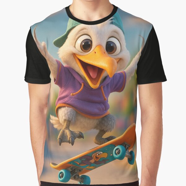 Skater Pelagornis by Sillytoe T-Shirts, Hoodie, Sweatshirt | BlankRebels.com (Image 1)