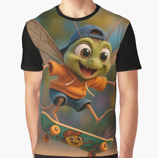 Skater Mayfly by Sillytoe T-Shirts, Hoodie, Sweatshirt | BlankRebels.com (Image 1)
