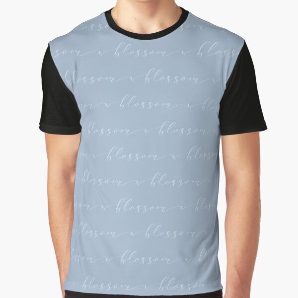 Blossom (blue) by ArtbeatIllustra T-Shirts, Hoodie, Sweatshirt | BlankRebels.com (Image 1)