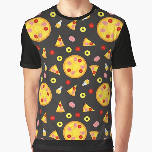 Pizza Pattern by IshitaPoint T-Shirts, Hoodie, Sweatshirt | BlankRebels.com (Image 1)