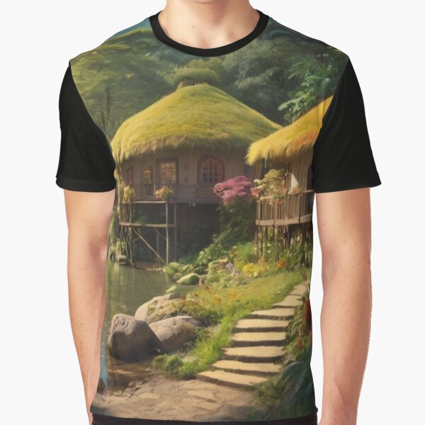 Village of Enchantment by the River by BlareBlare T-Shirts, Hoodie, Sweatshirt | BlankRebels.com (Image 1)