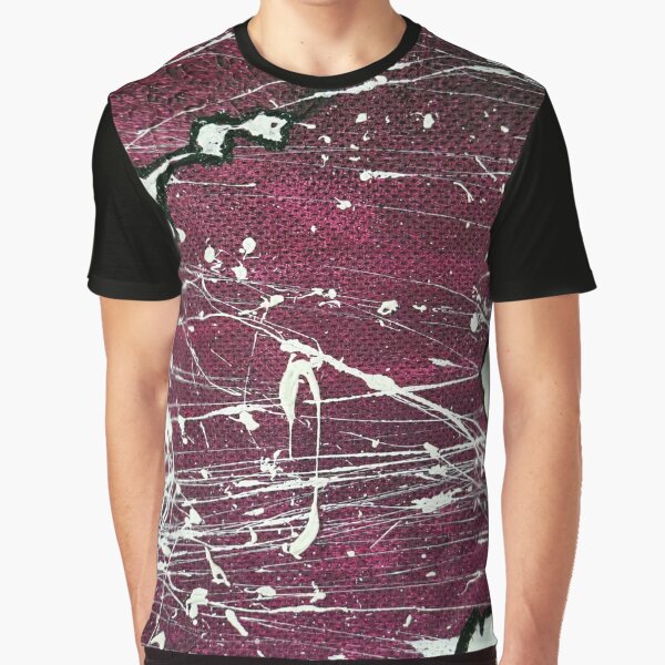 ABSTRACT ART - PURPLE - ACRYLIC - PAINTING - DECORATION by Tropical Blood T-Shirts, Hoodie, Sweatshirt (Image 1)