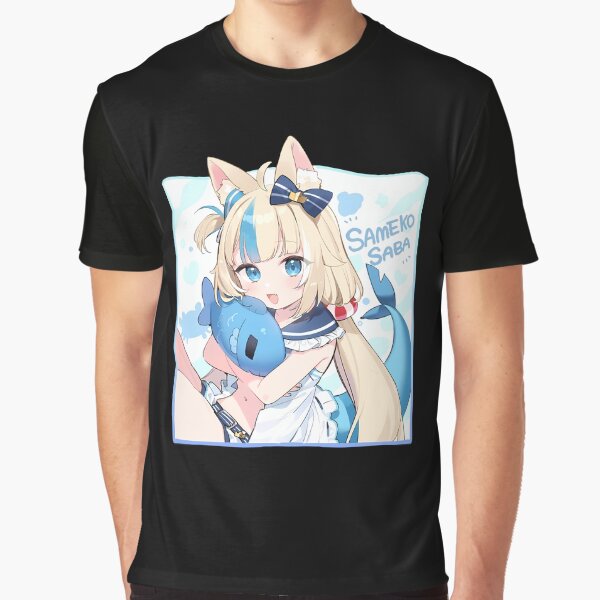 Sameko Saba #samekosaba #sabart by BigKusa T-Shirts, Hoodie, Sweatshirt | BlankRebels.com (Image 1)