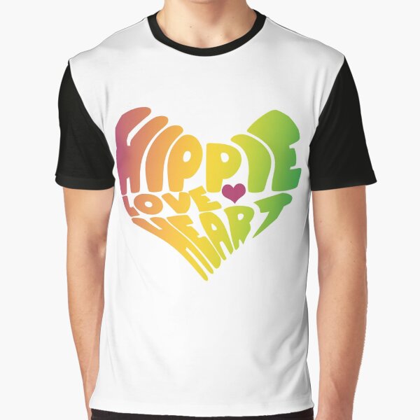 Hippie Rainbow Heart by CRIativeDesign T-Shirts, Hoodie, Sweatshirt | BlankRebels.com (Image 1)