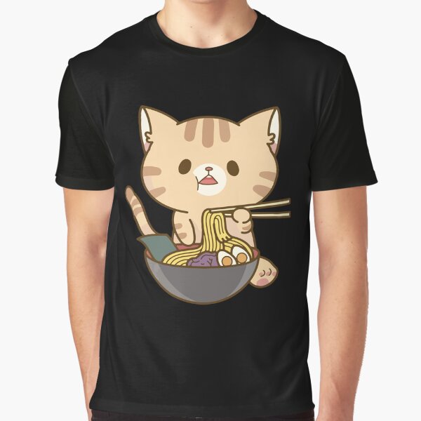 Ramen cat by zaher97 T-Shirts, Hoodie, Sweatshirt | BlankRebels.com (Image 1)