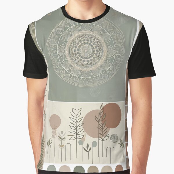 Boho Abstract Background - 22 by Acabee T-Shirts, Hoodie, Sweatshirt | BlankRebels.com (Image 1)
