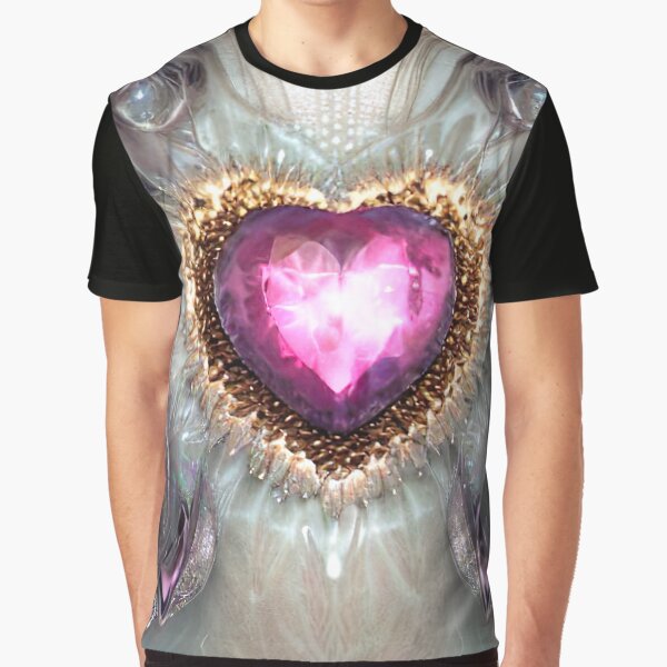 Crystal heart by moonspirits T-Shirts, Hoodie, Sweatshirt | BlankRebels.com (Image 1)