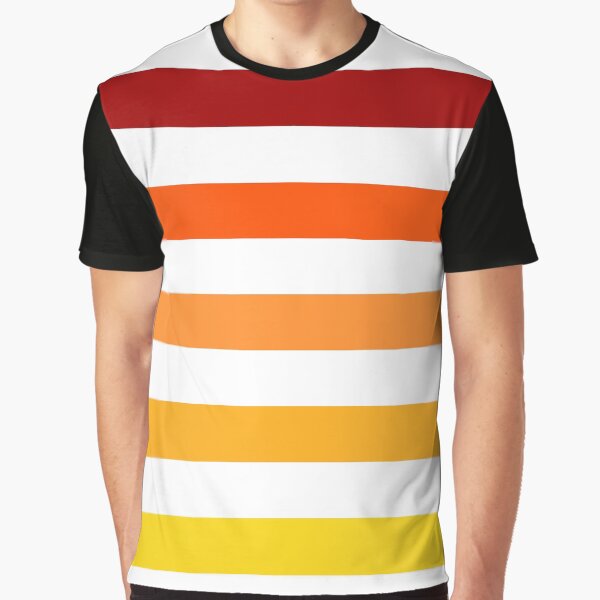 Retro vintage color stripes sunset colors by TalBright