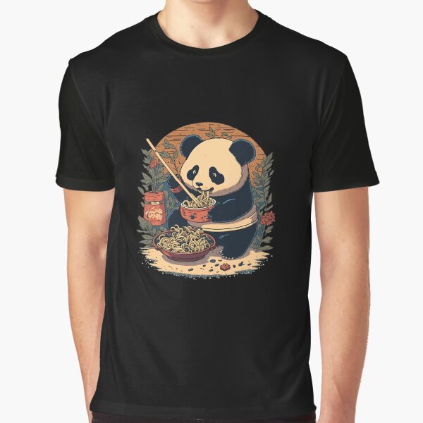 Kawaii Ramen Cute Anime Panda Japanese Noodles: a Gift for anime lovers by thegiftedadult T-Shirts, Hoodie,... (Image 1)