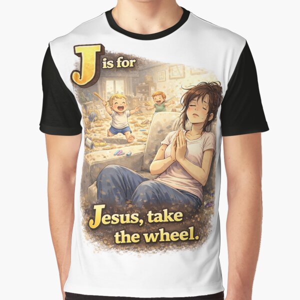 Mom Life – “Jesus, Take the Wheel.” · Alphabets – Mom’s POV by VQMHaidar T-Shirts, Hoodie, Sweatshirt (Image 1)