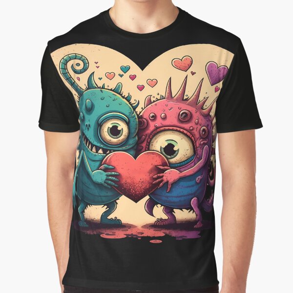 Monster Valentine Day by Tnerv T-Shirts, Hoodie, Sweatshirt | BlankRebels.com (Image 1)