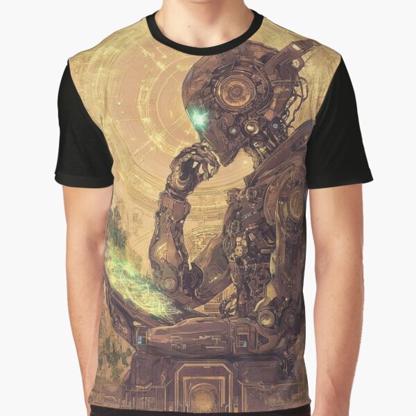 Thinking Machine by MachineMadeArt T-Shirts, Hoodie, Sweatshirt | BlankRebels.com (Image 1)