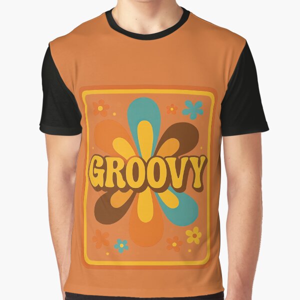 Groovy Retro Floral Explosion Design by ArtComixHaven