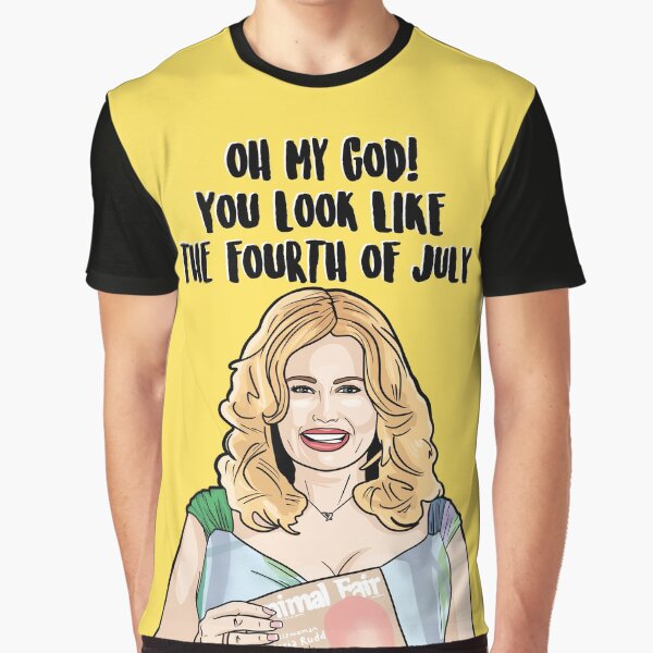Jennifer Coolidge - Oh My God ! You Look Like The Fourth Of July by PopShopDesignFR T-Shirts, Hoodie, Sweatshirt (Image 1)