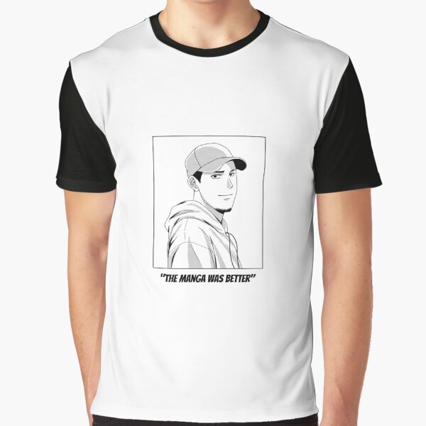 The Manga was Better by RareLoot19 T-Shirts, Hoodie, Sweatshirt | BlankRebels.com (Image 1)