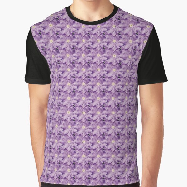 Lilac clematis by LittleBettyMakes T-Shirts, Hoodie, Sweatshirt | BlankRebels.com (Image 1)