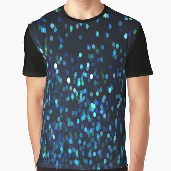 blue glitter pattern by virilamissa T-Shirts, Hoodie, Sweatshirt | BlankRebels.com (Image 1)