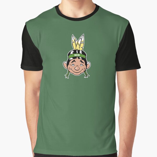 ND Sioux Retro Mascot by JohnnyMacK
