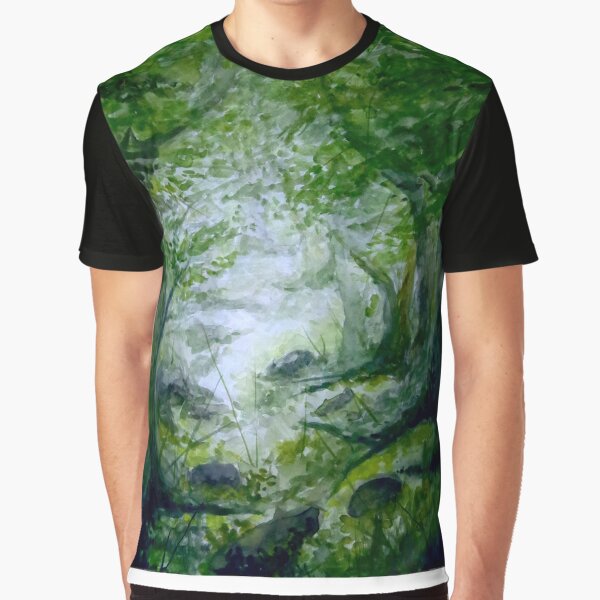 Watercolor forest by BlueSkeksis T-Shirts, Hoodie, Sweatshirt | BlankRebels.com (Image 1)
