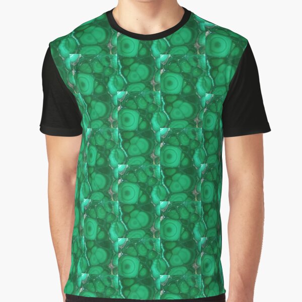 Malachite Gemstone Photography – Natural Green Stone Art by PEACELOVERSART T-Shirts, Hoodie, Sweatshirt (Image 1)