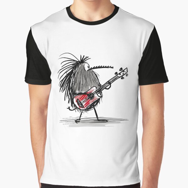 Celebrating New Zealand's Iconic Kiwi Bird playing guitar by ThePurpleMelon