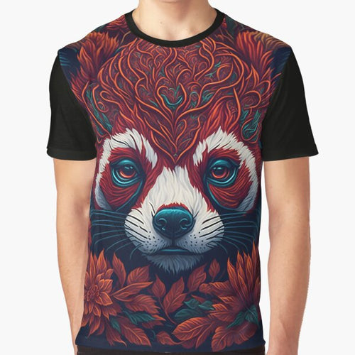 "Captivating 2D Vector Art: The Enigmatic Panda Head" by Best-Art-32 T-Shirts, Hoodie, Sweatshirt | BlankRebels.com (Image 1)