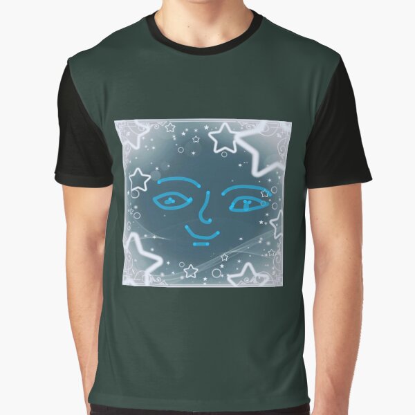Blue Floral Magic – Elegant Bloom Art Design by VeenaArtStudio T-Shirts, Hoodie, Sweatshirt | BlankRebels.com (Image 1)