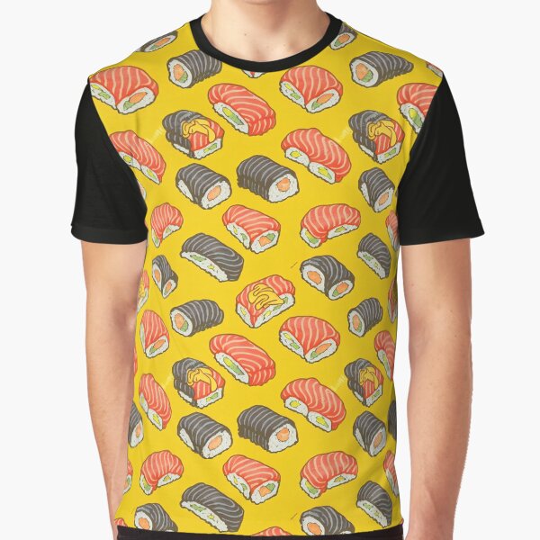 Ukiyo-E Sushi Rolls by Fragpop T-Shirts, Hoodie, Sweatshirt | BlankRebels.com (Image 1)