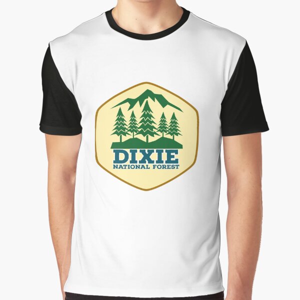 Dixie National Forest Utah Vintage Retro Forest Hiking, Camping Adventure Travel by tmartinezta T-Shirts,... (Image 1)