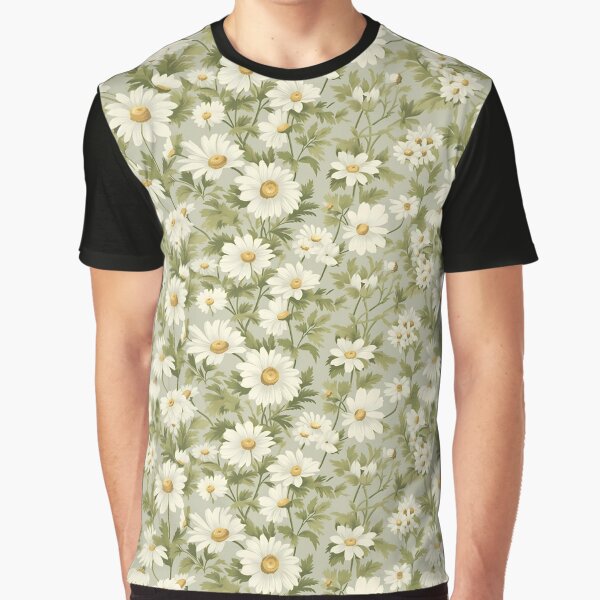 Daisy - April Birthday - Seamless Vintage Print by OrganizeMe T-Shirts, Hoodie, Sweatshirt | BlankRebels.com (Image 1)