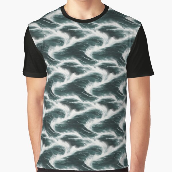 Seamless ocean background 11 by hendrikspix T-Shirts, Hoodie, Sweatshirt | BlankRebels.com (Image 1)
