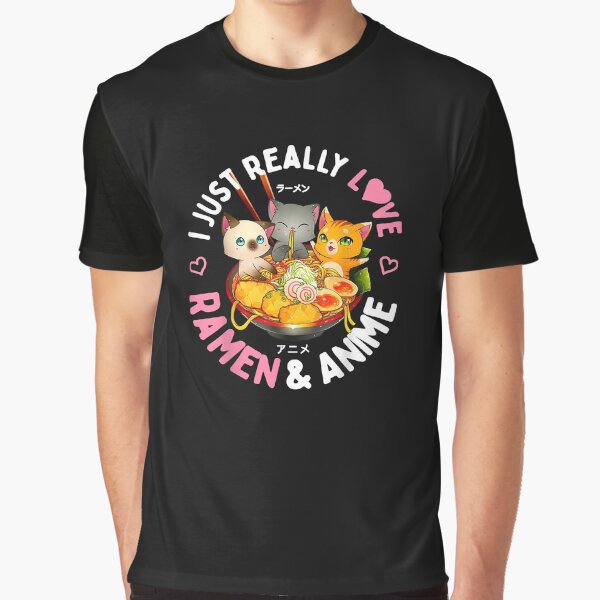 I Just Really Love Anime And Ramen T-Shirt by tinhpham Hoodie, Sweatshirt | BlankRebels.com (Image 1)