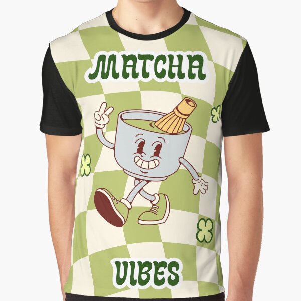 Retro Groovy Matcha Vibes by kreativdesigns_
