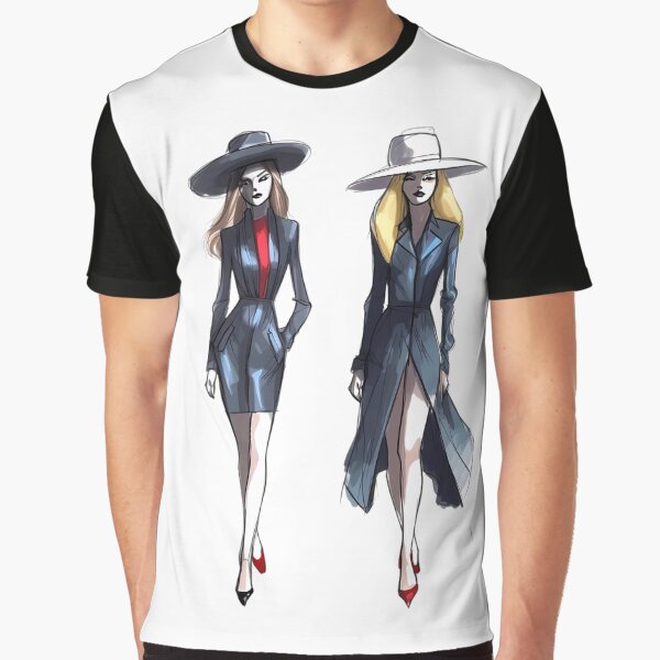 Fashion Sketch by MTJ-Mushrooms T-Shirts, Hoodie, Sweatshirt | BlankRebels.com (Image 1)