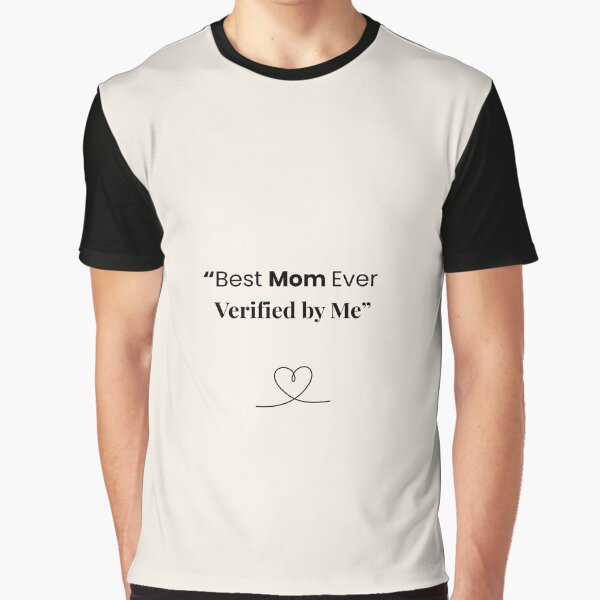 Best Mom Ever Verified by Me – Mother’s Day Gift by Minimal drops T-Shirts, Hoodie, Sweatshirt | BlankRebels.com (Image 1)