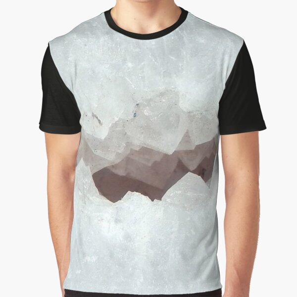 White Geode Crystal Pattern by HappyClover T-Shirts, Hoodie, Sweatshirt | BlankRebels.com (Image 1)