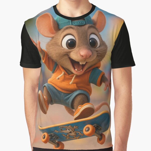 Skater Norway Rat by Sillytoe T-Shirts, Hoodie, Sweatshirt | BlankRebels.com (Image 1)